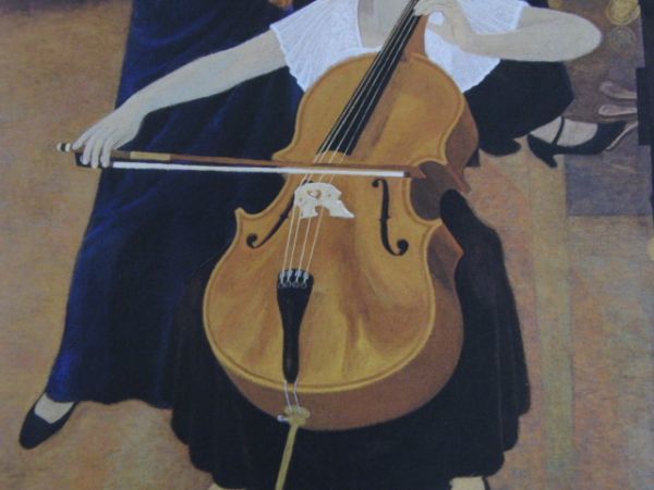 Yahoo!オークション - 岡本明久 【旋律】 希少な額装用画集より 状態良