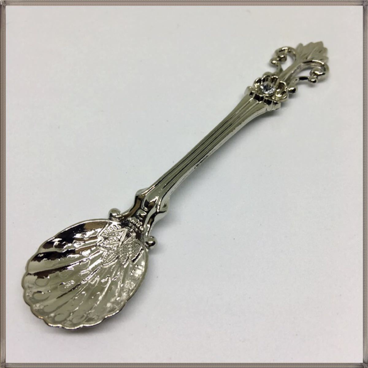 豪華】カトラリーセット シルバー 6本 ヨーロッパの王族風 スプーン