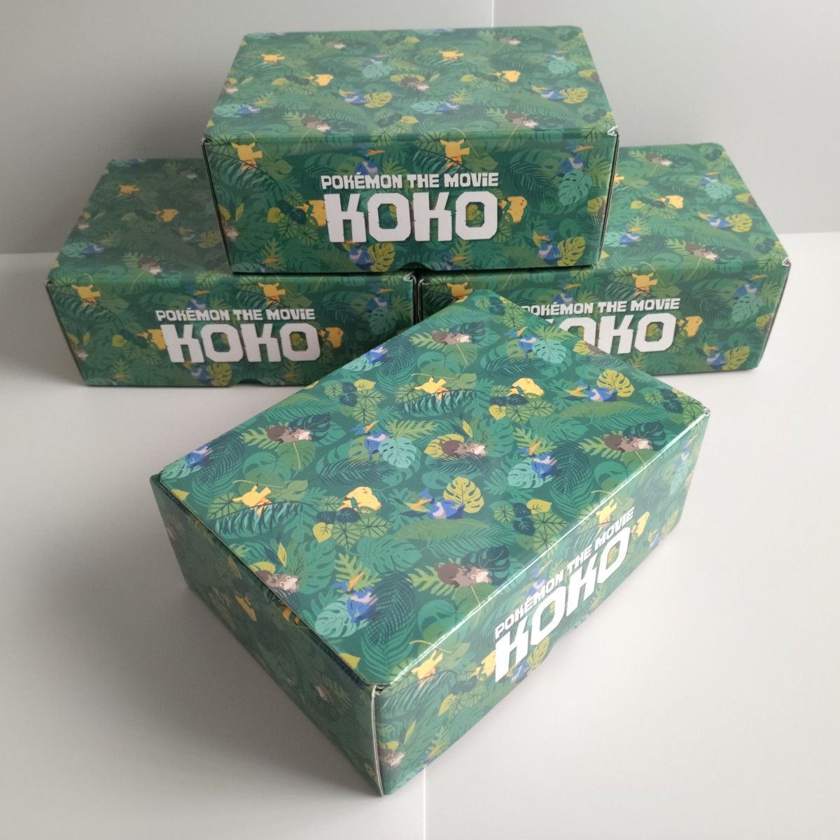 ポケモンカード カードボックス 4セット【オコヤの森のセレビィ