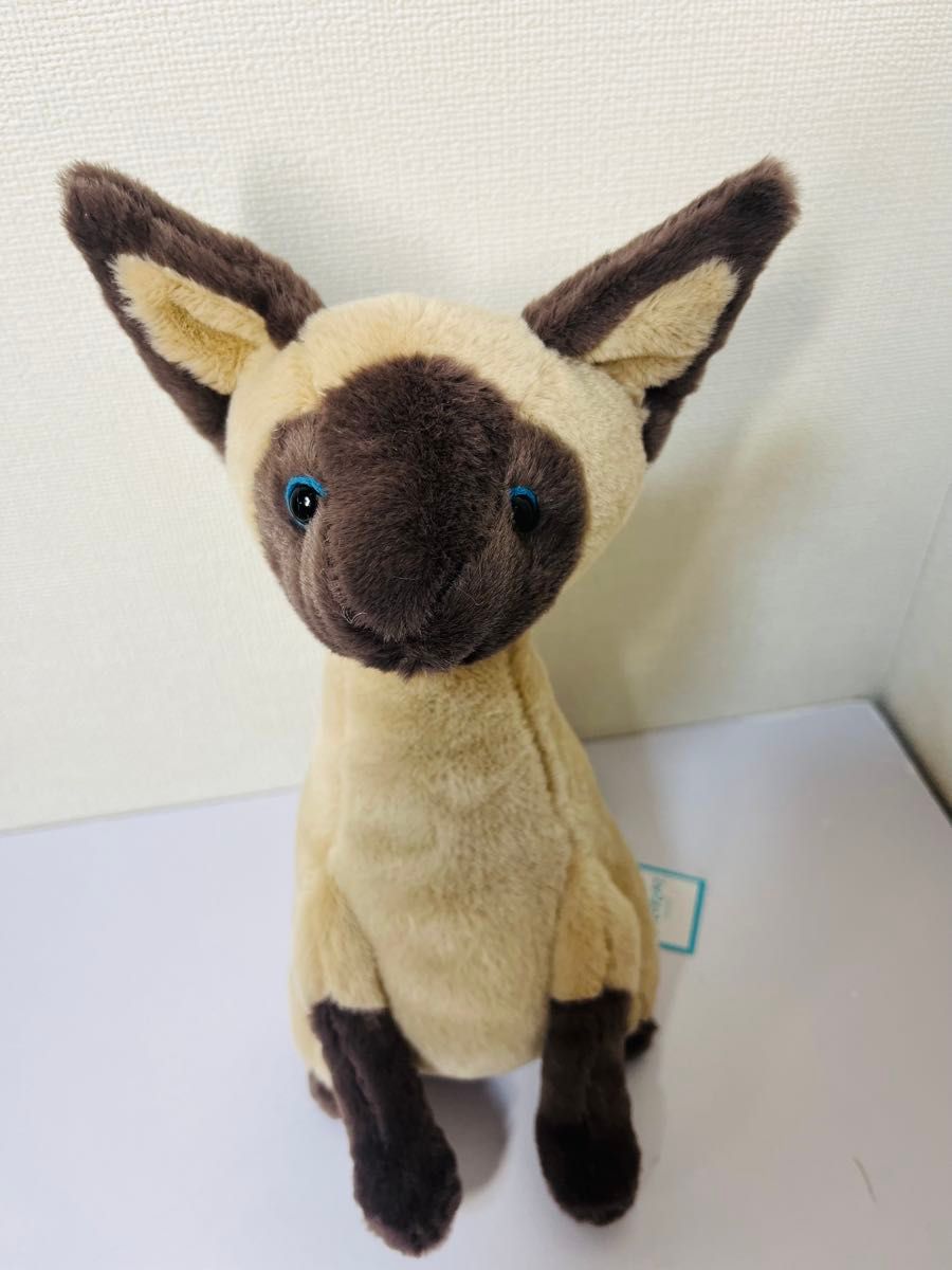 Jellycat ジェリーキャット cat iris siamese 猫 ぬいぐるみ レア 新品