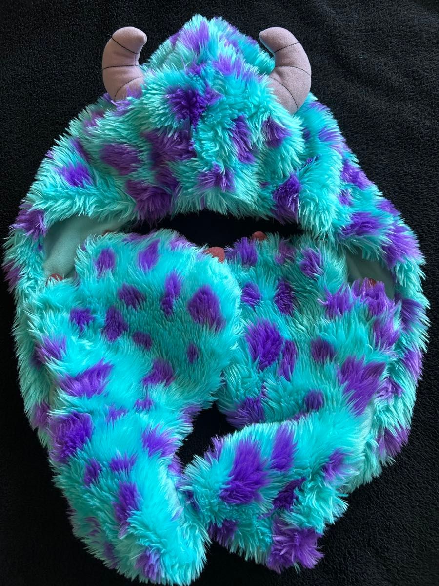 美品】サリー ファンキャップ マフラー ディズニー モンスターズインク
