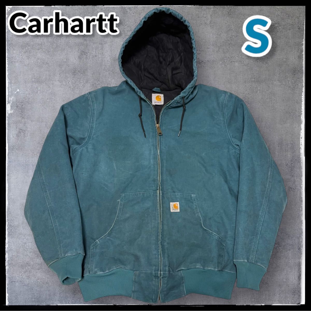希少カラー】 Carhartt カーハート アクティブジャケット S ターコイズ