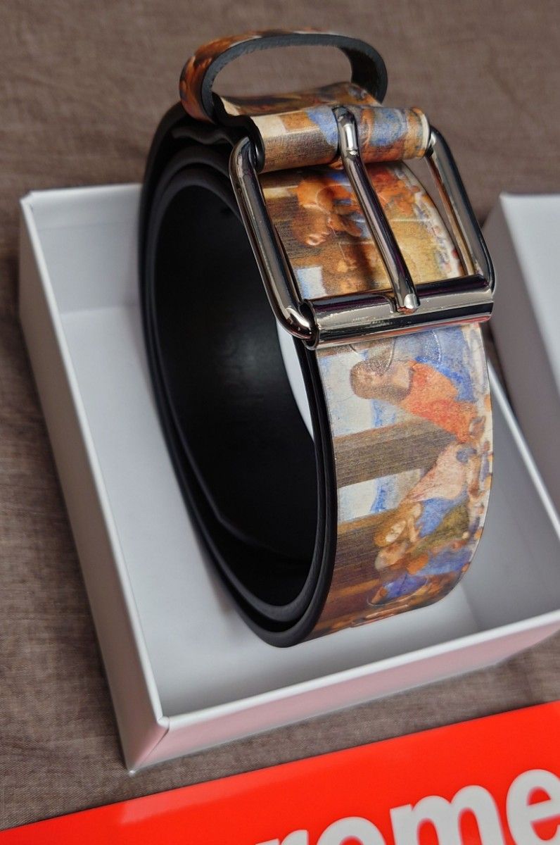 Supreme Last Supper Leather Belt 