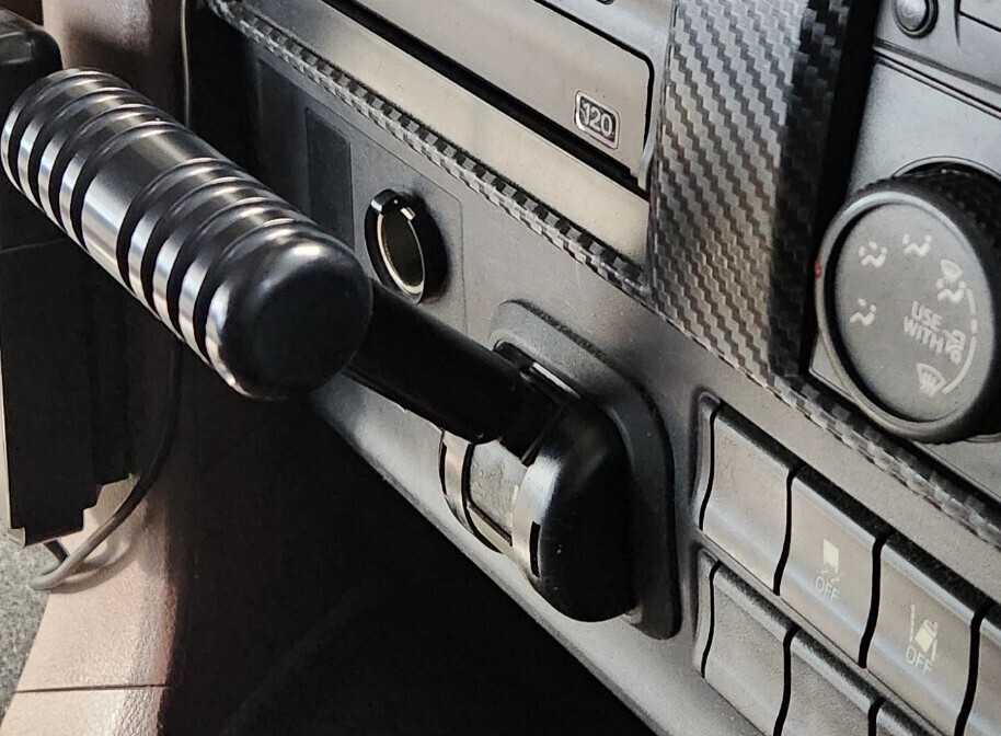 APS製 パーキングブレーキレバー 黒 17プロフィア 日野 HINO トラック