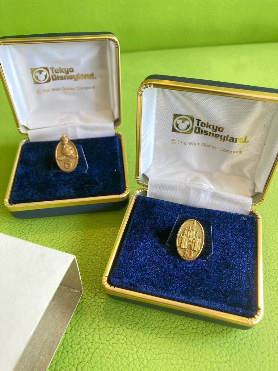 即決 レア【非売品】ディズニー キャスト 限定 勤続記念 5年 ドナルド