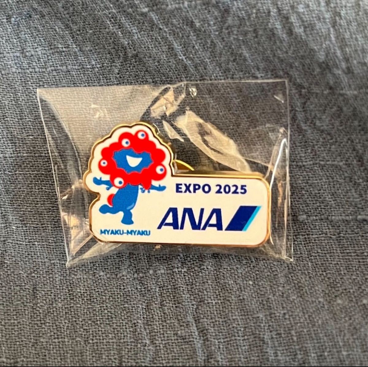 ANA EXPO 2025 大阪万博 MIYAKU-MYAKU ピンバッジ｜Yahoo!フリマ（旧
