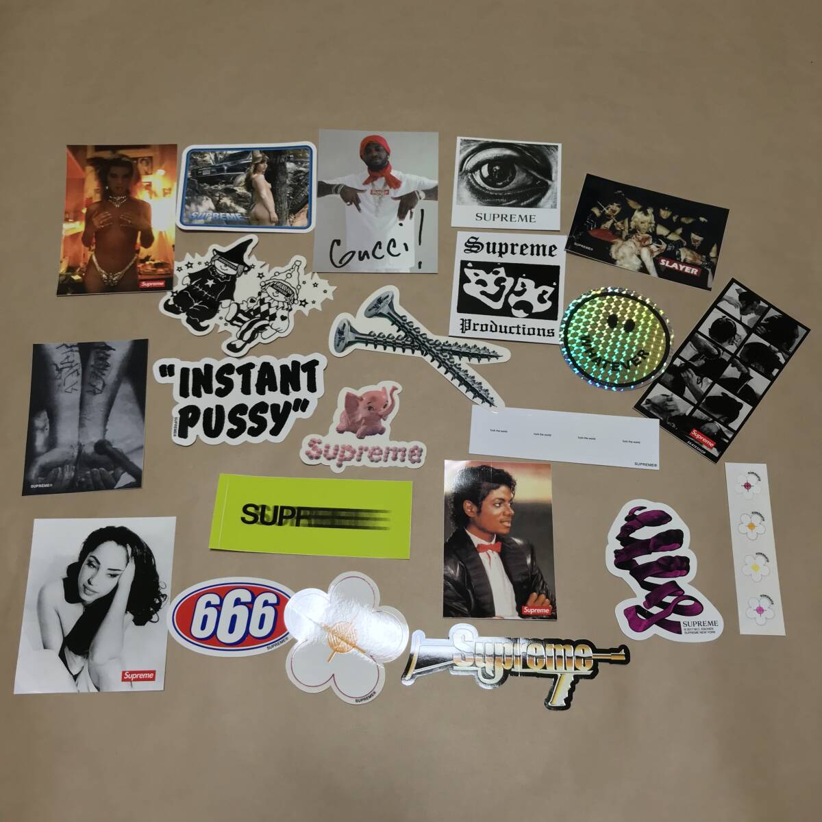 新品 Supreme シュプリーム ステッカー シール ノベルティ 22種セット