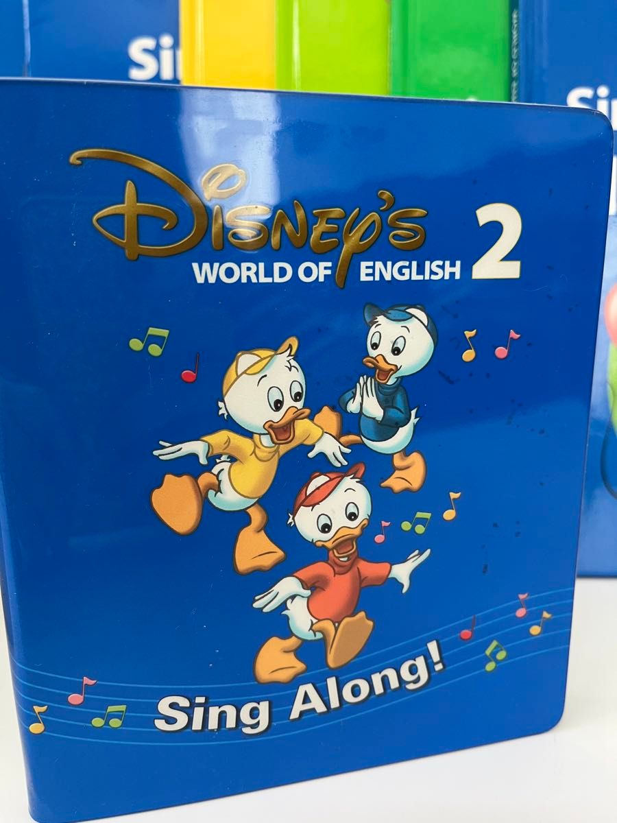 新品 多数 新品同様 シングアロング フルセット DVD 絵本 ディズニー