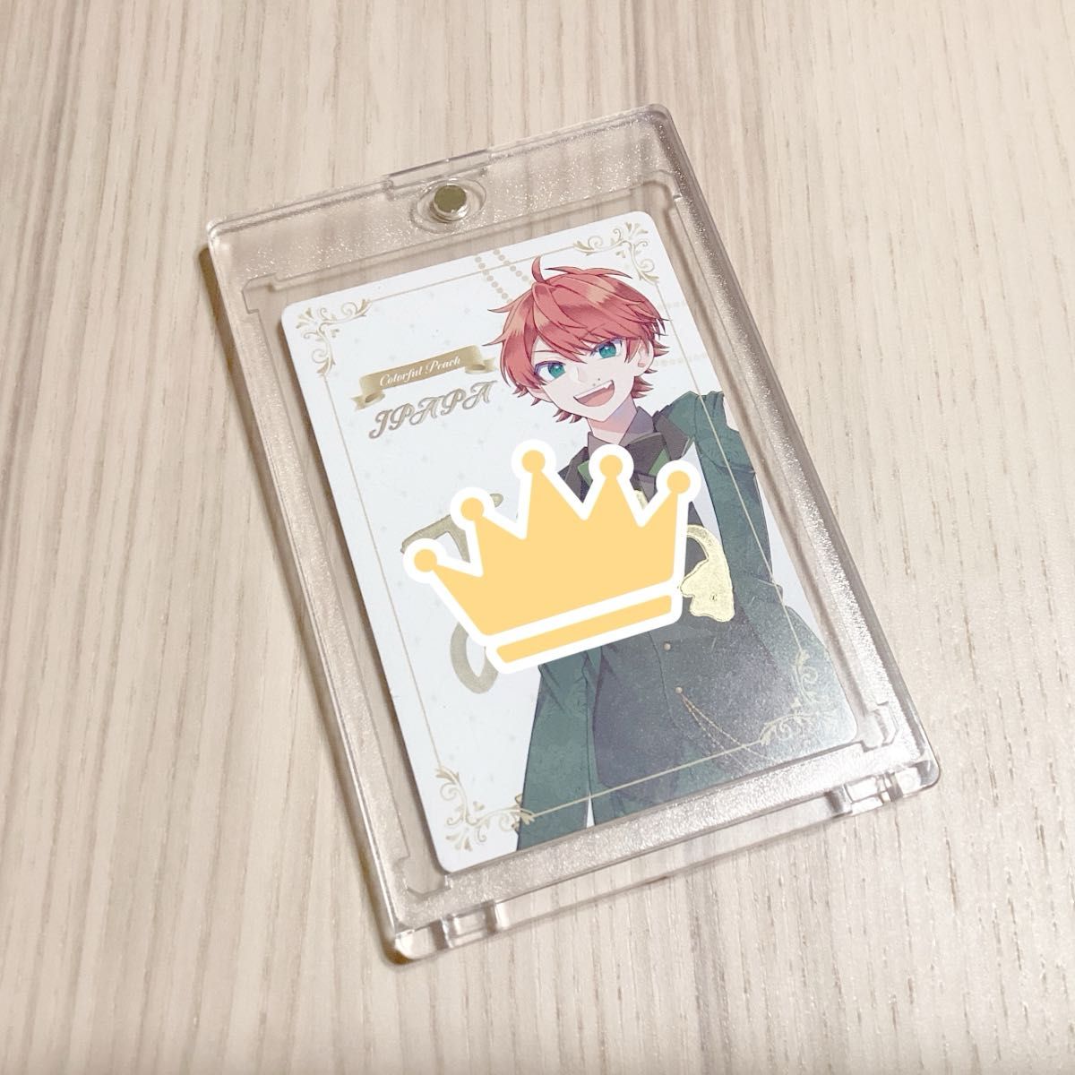 カラフルピーチ からぴち しゃぱぱ サイン ぷぴぱ トレカ カード