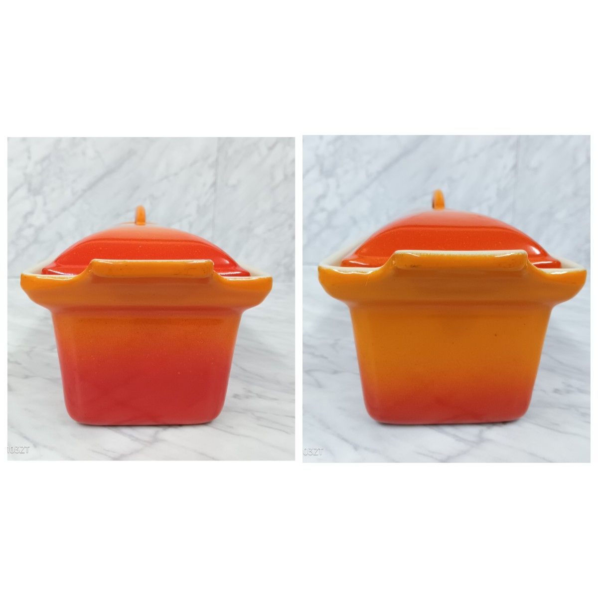 LE CREUSET ルクルーゼ テリーヌ・レクタ オレンジ 32cm 廃盤品/ル