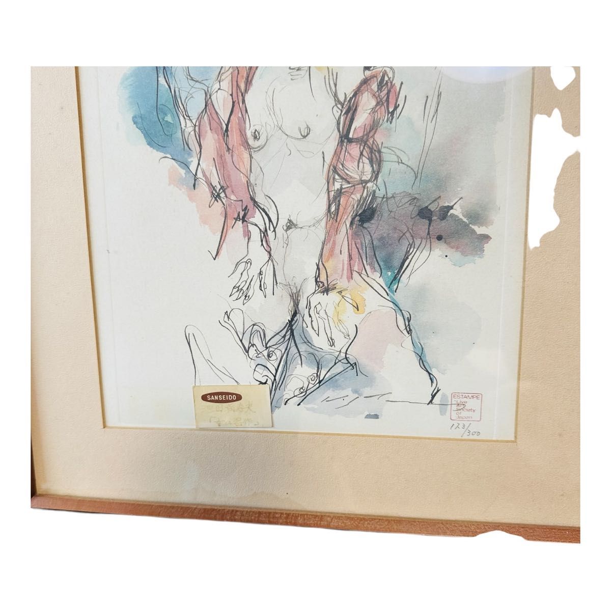 極希少】池田満寿夫 女の習作 123/300 リトグラフ 版画｜Yahoo!フリマ