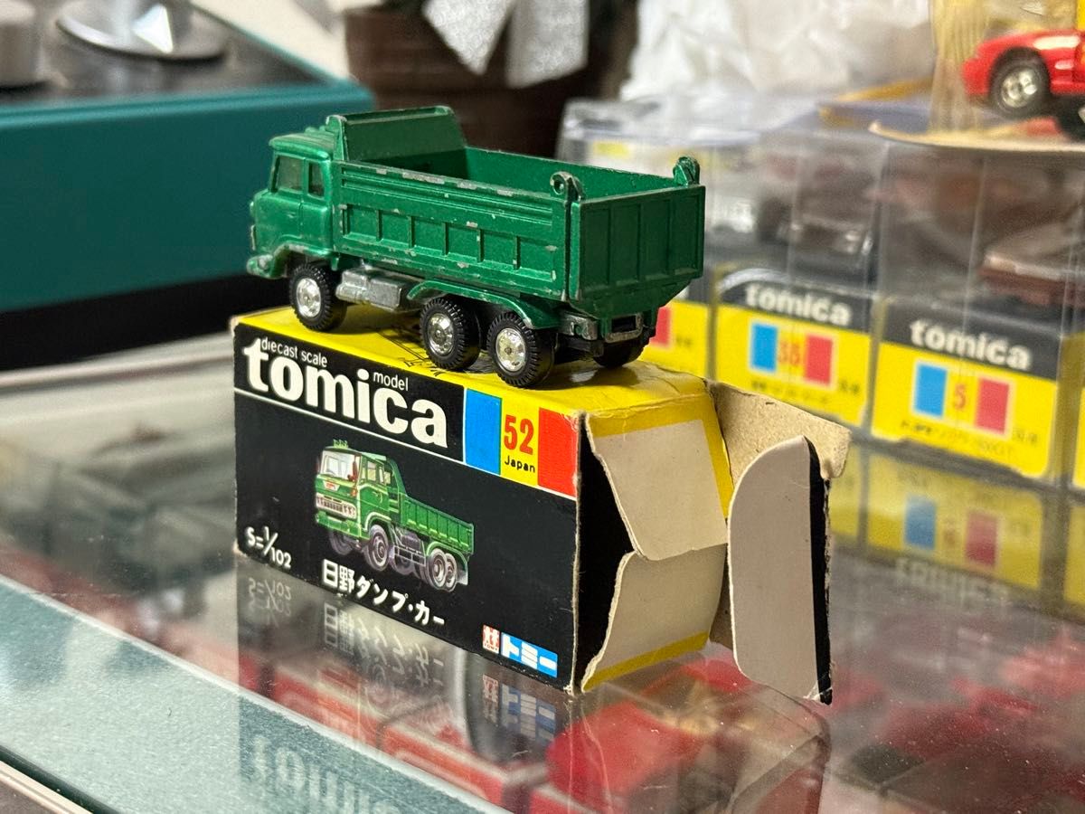 トミカ 黒箱 日野 ダンプカー 日本製 旧ホイール｜Yahoo!フリマ（旧
