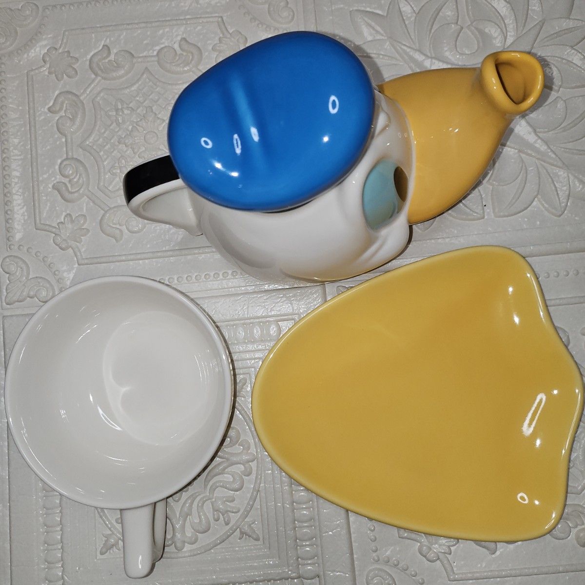 希少 美品 未使用 ディズニーランド 限定 ドナルド ティーポット