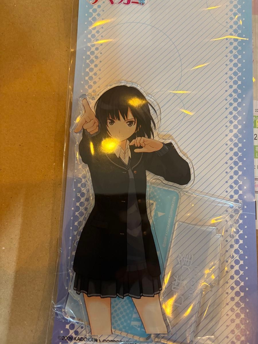 アマガミ アクリルスタンド 新品15th 七咲逢 アクリルポップ アクスタ