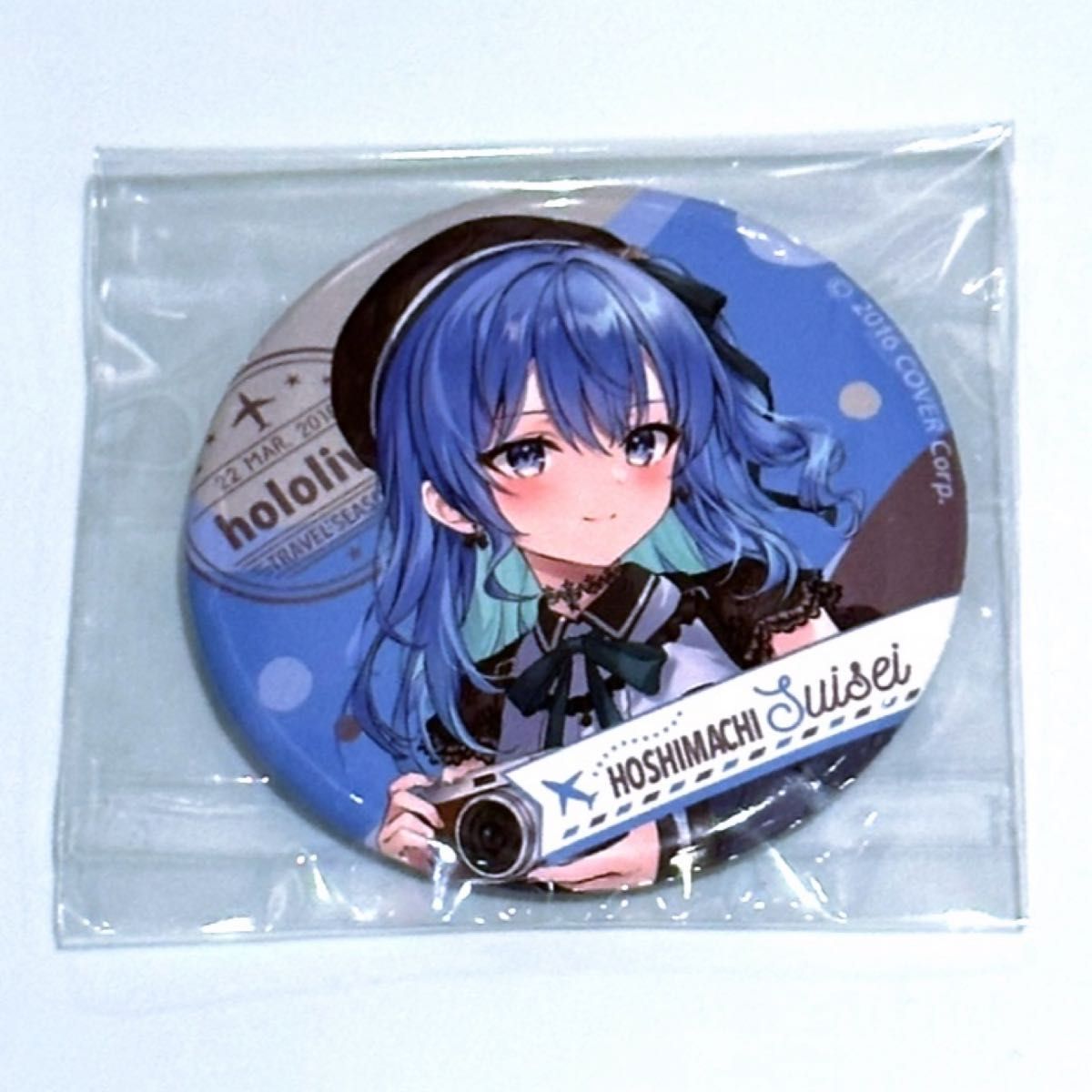 ホロライブ travel season しらけん 缶バッジ 星街 すいせい｜Yahoo