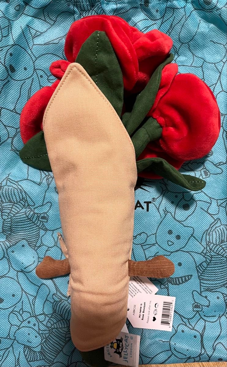 即日発送 新品 ジェリーキャット 花束 ブーケ バラ 母の日 ぬいぐるみ