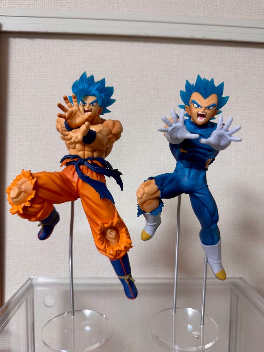 ドラゴンボール フィギュア 2体セット 悟空 ベジータ｜Yahoo!フリマ