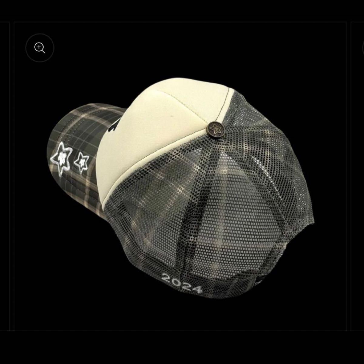 starteam スターチーム キャップ olive green メッシュキャップ 星