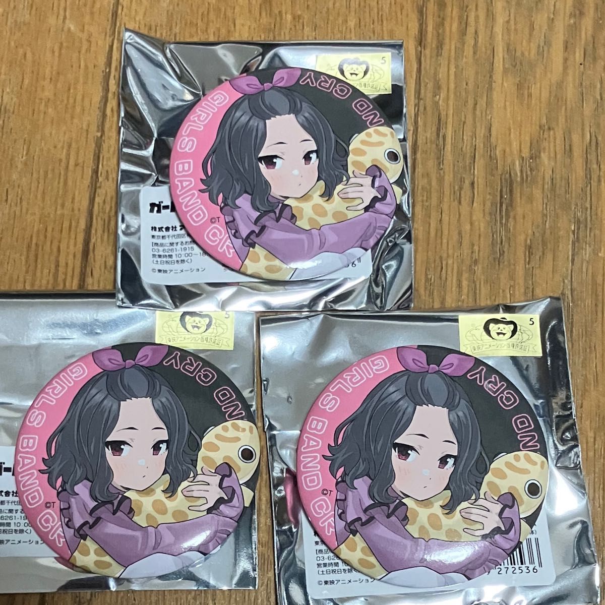 3個セット 海老塚智 ヴィレッジヴァンガード 限定 ガールズバンド