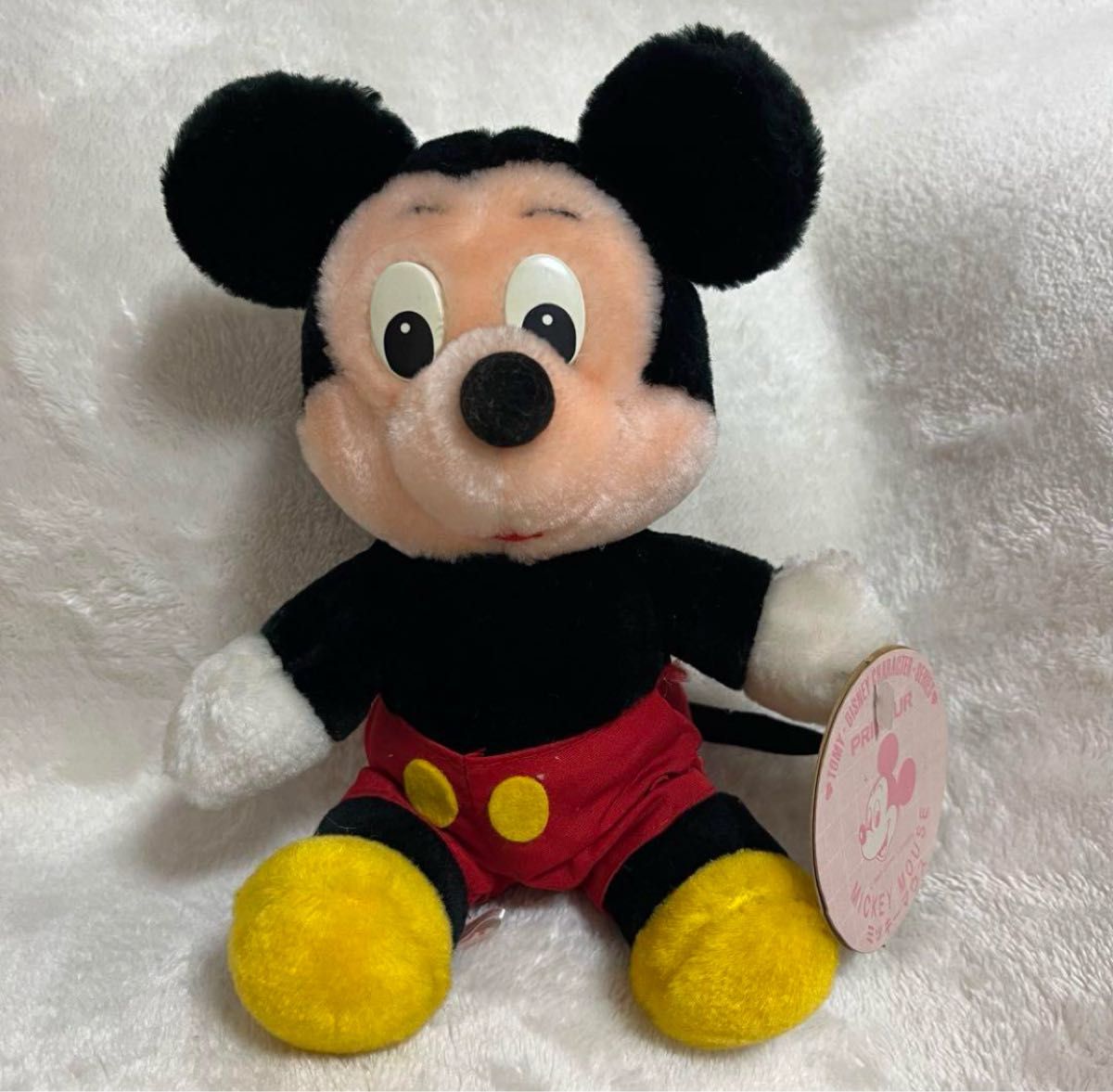 Disney ディズニー ミッキー ミニー レトロ ぬいぐるみ レア 2個セット