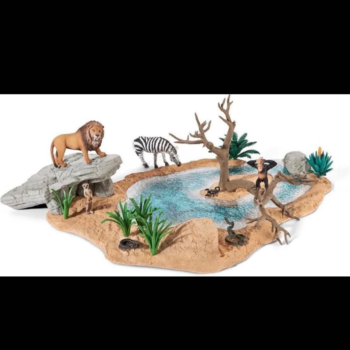 シュライヒ 42258 動物達の水飲み場セット｜Yahoo!フリマ（旧PayPay