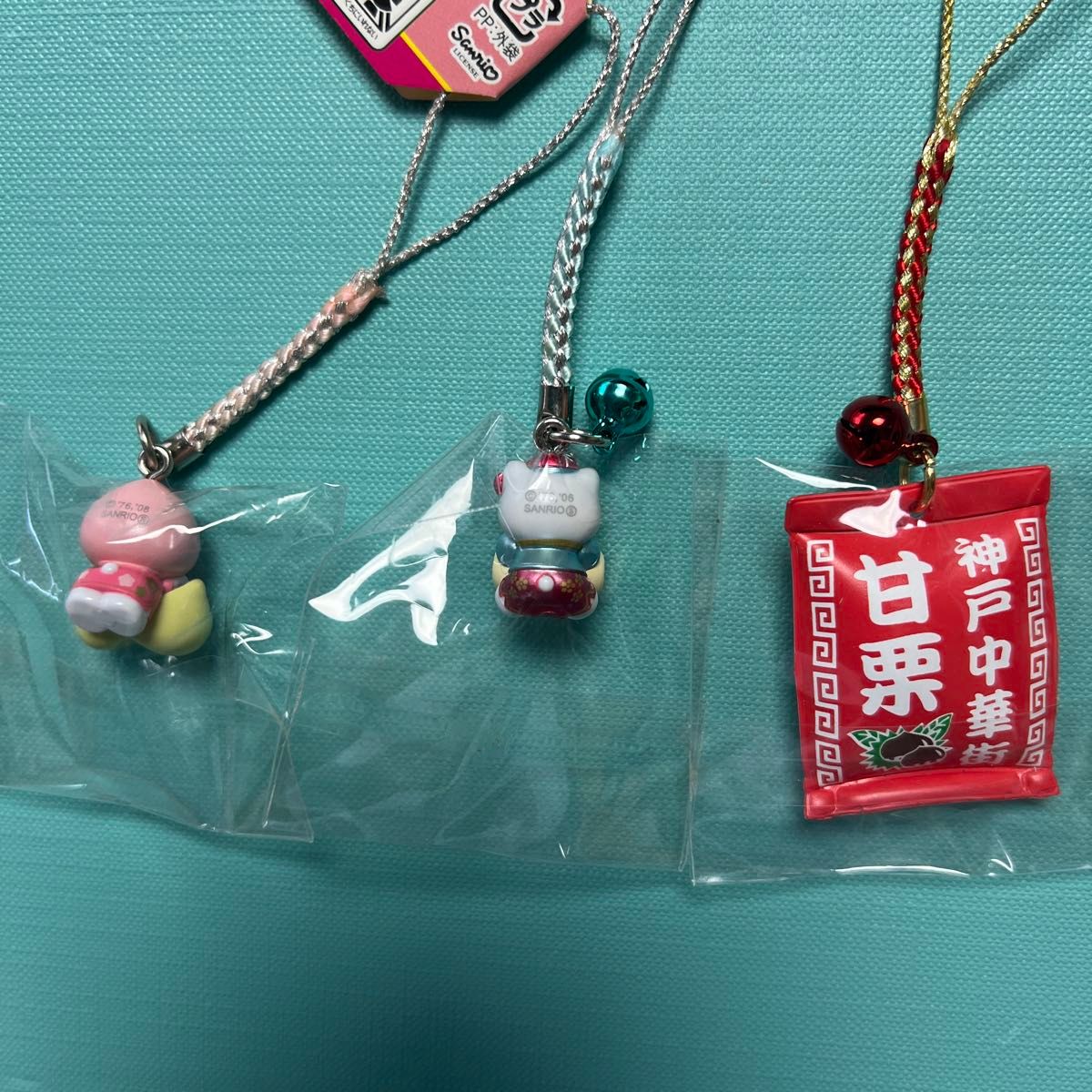 ご当地キティ サンリオハローキティ ストラップ 根付け 神戸限定