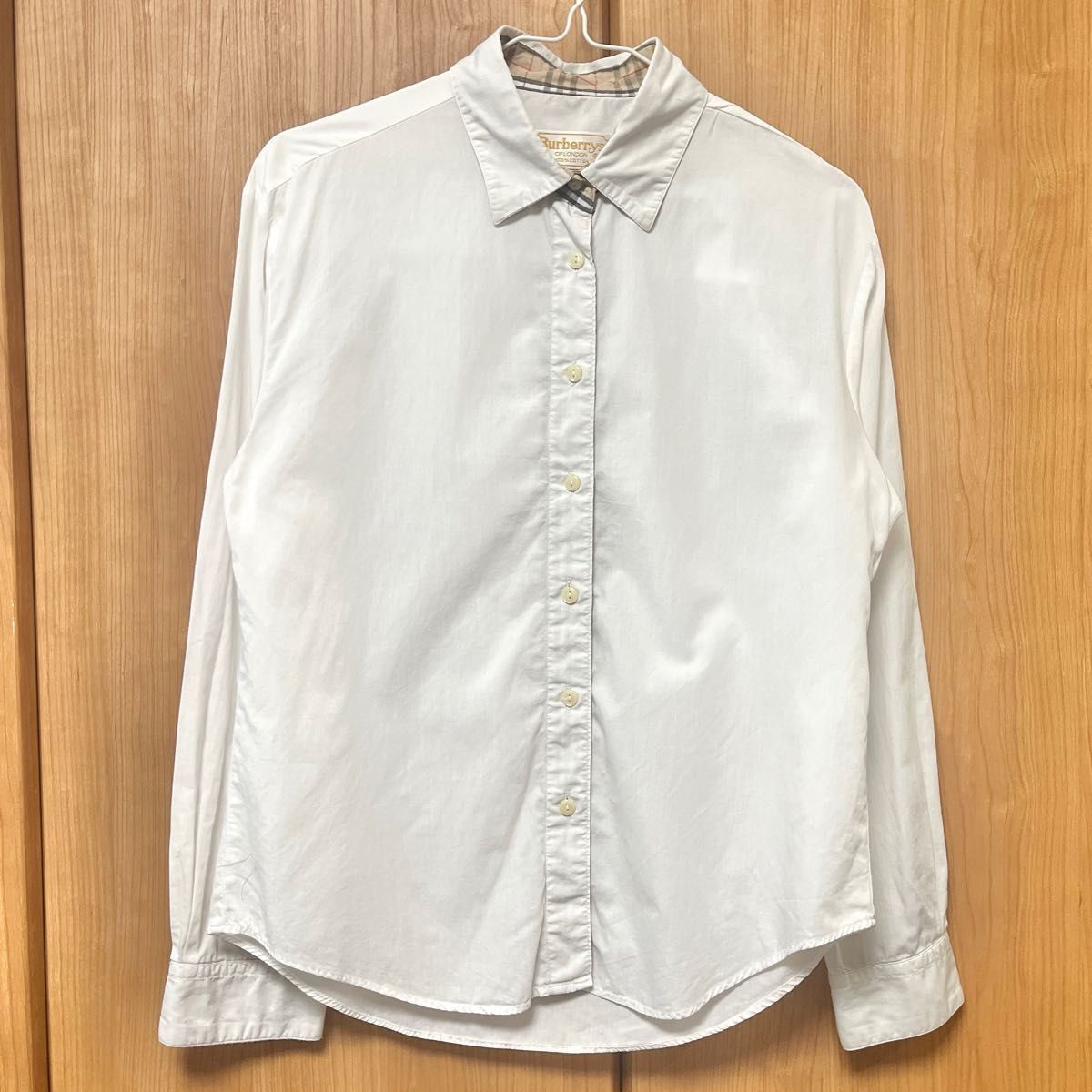 80年代 Burberrys(バーバリーズ) ノバチェック柄 袖ブランドロゴ刺繍