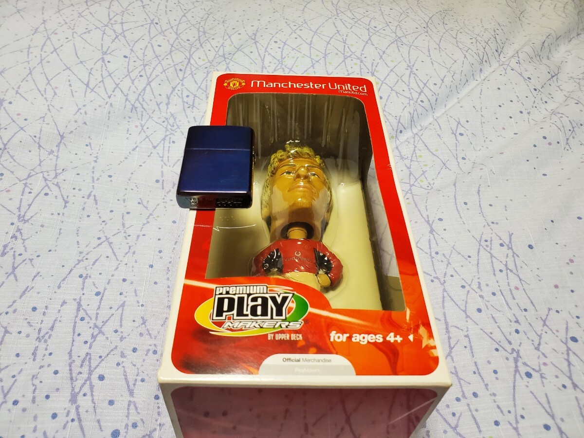 デビッド・ベッカム ボブルヘッド 首振り フィギュア 箱入り デビッド