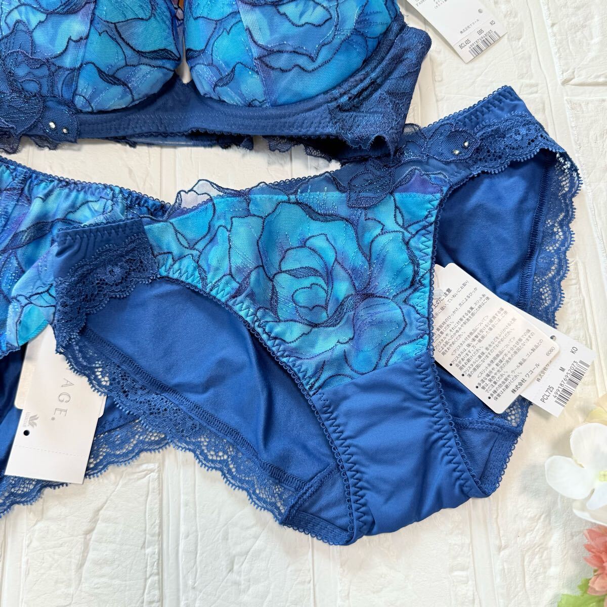 新品】wacoal パルファージュ 25 ブラ ショーツ2枚 E65M KO ワコール