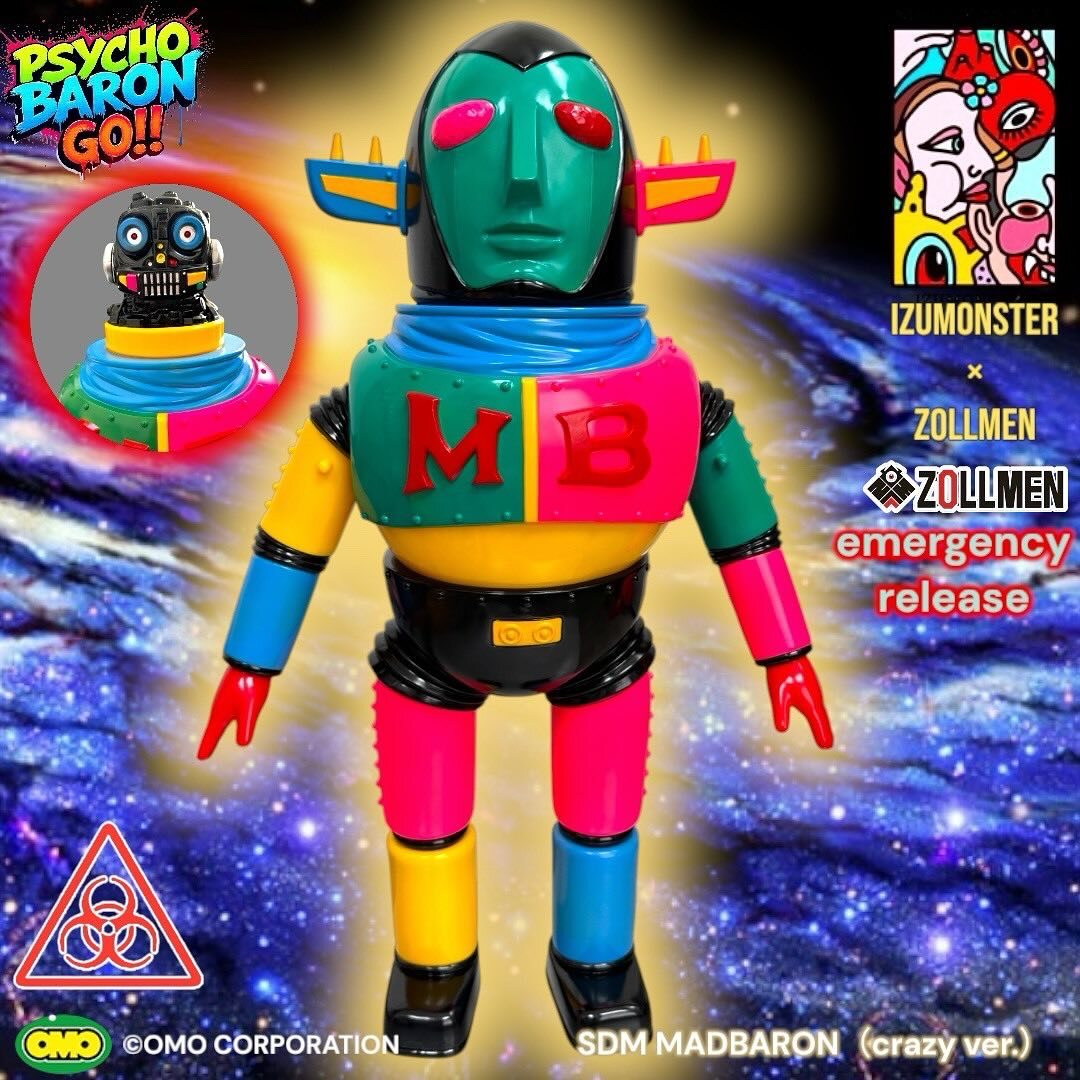 Yahoo!オークション - マッドバロン IZUMONSTER×ZOLLMEN PSYCHO BARON