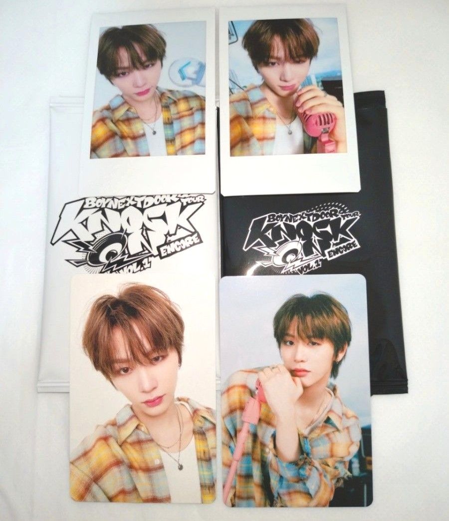 テサン BOYNEXTDOOR 'KNOCK ON Vol 1' ENCORE IN JAPAN インスタント