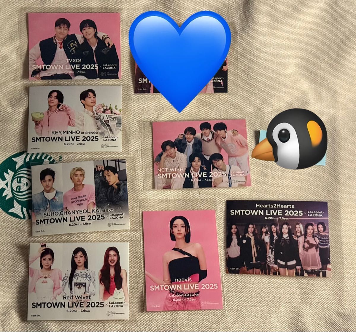 SMTOWN LIVE 2025 in TOKYO ポップアップ 渋谷 popup 6000円 特典