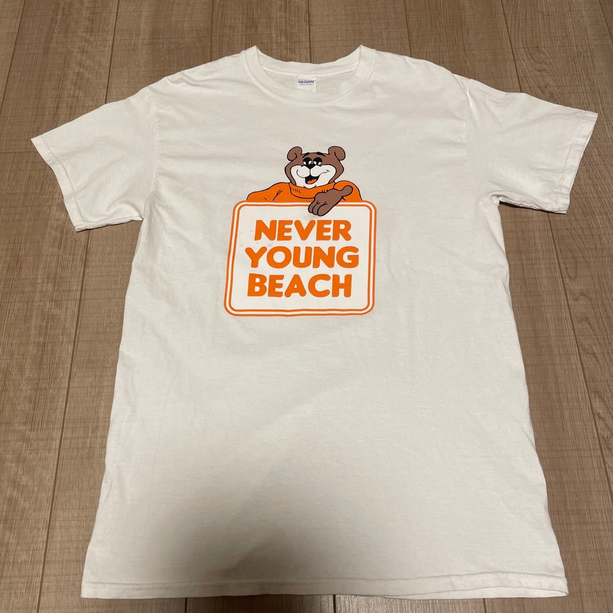never young beach ネバーヤングビーチ ネバヤンtシャツ バンドt