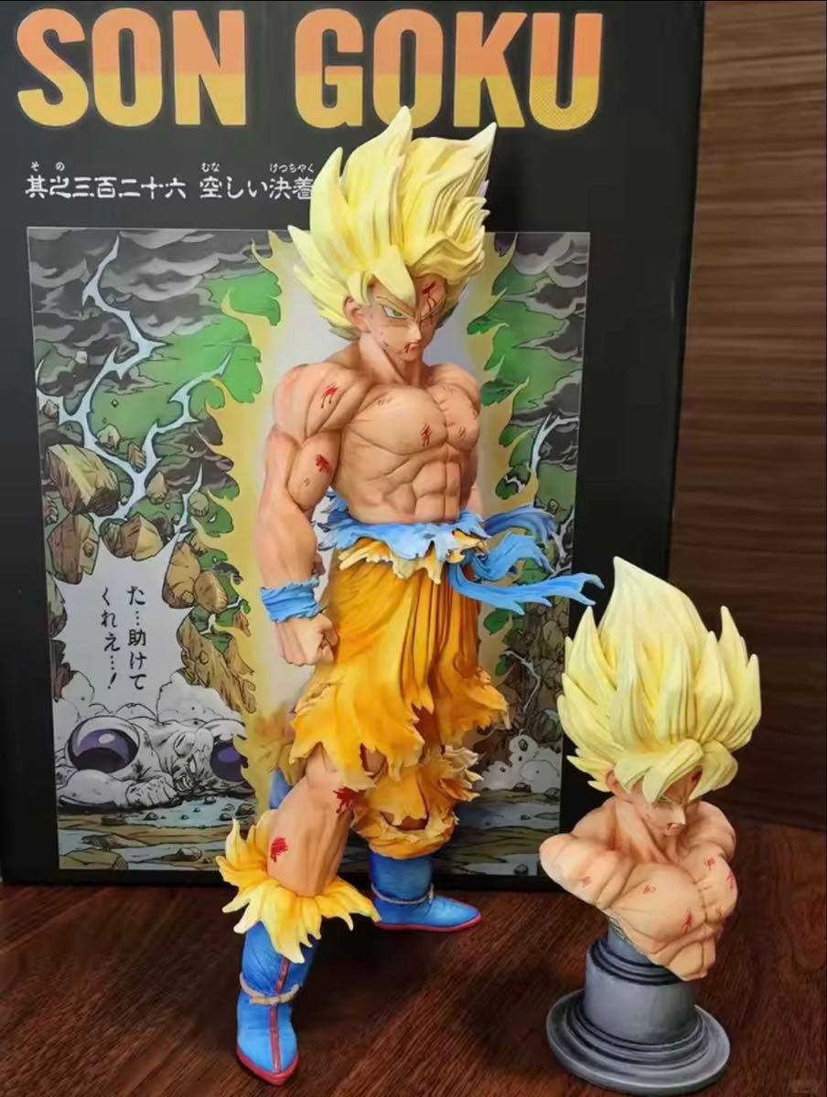 ドラゴンボール ガレージキット 超サイヤ人孫悟空 1/6スケール｜Yahoo
