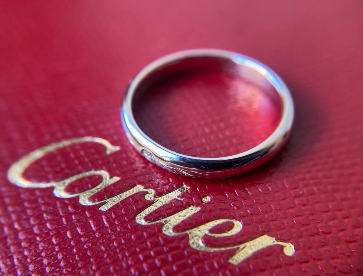 ☆SALE☆【Cartier】1895 プラチナ リング 7号 1518 【公式通販】