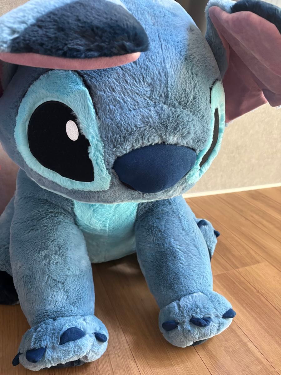 コストコ スティッチ 特大 ぬいぐるみ ブランケット入 ディズニー