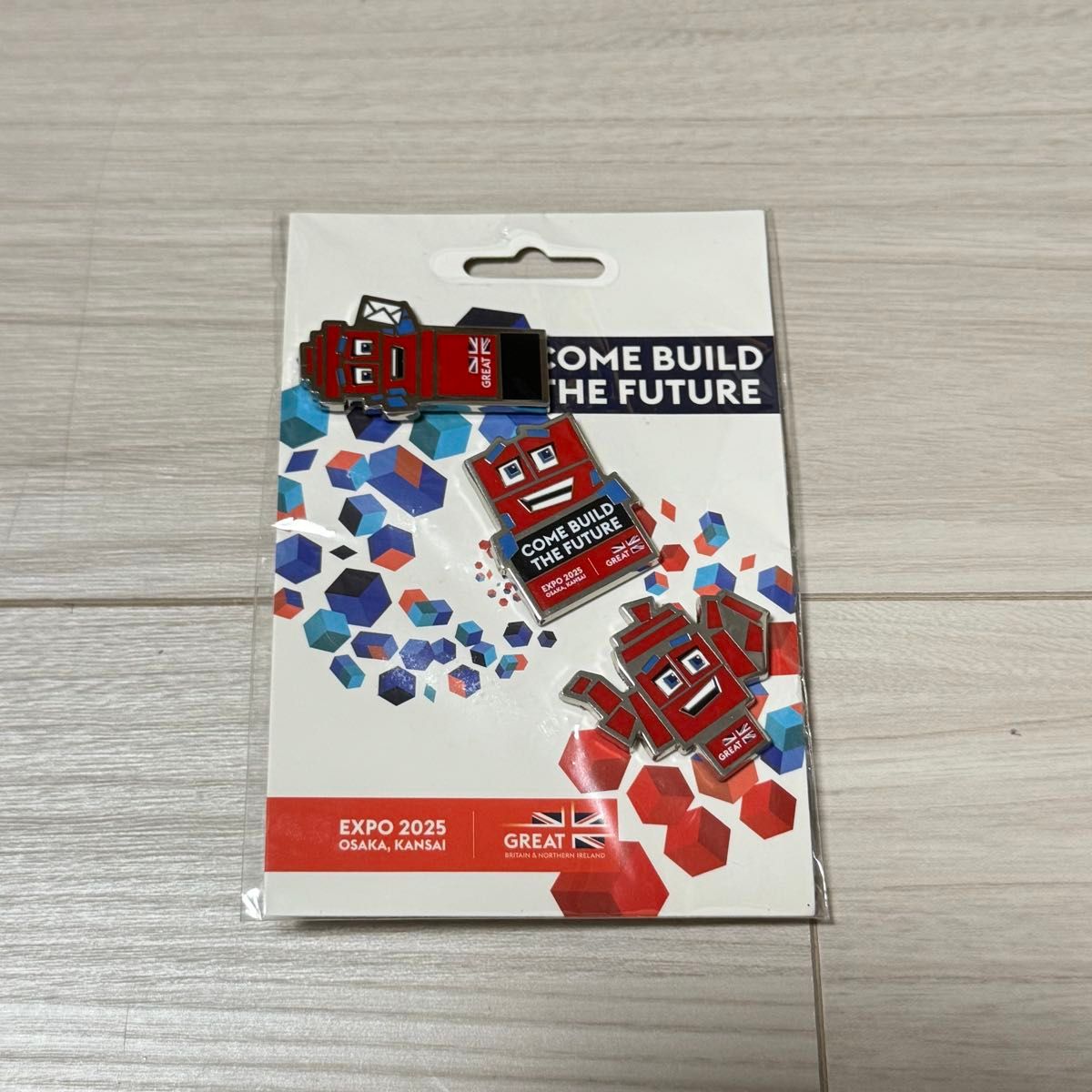 イギリスパビリオン 大阪・関西万博 英国パビリオン ピンバッジ｜Yahoo
