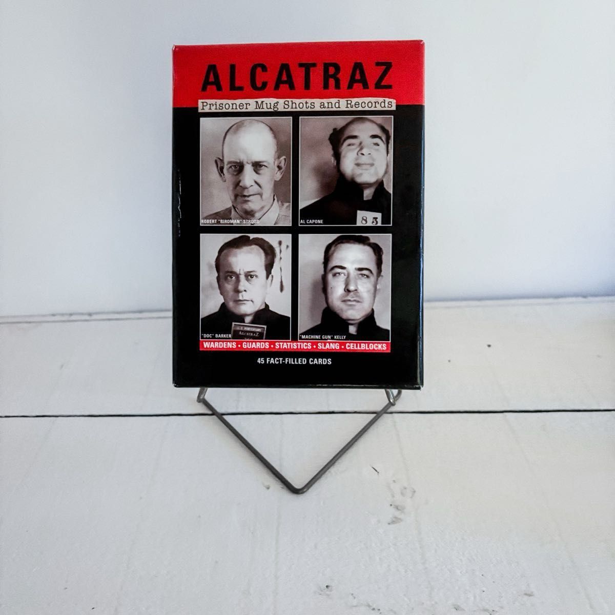 超レア &美品 00sUSA製 アルカトラズ刑務所 マグショット&囚人記録