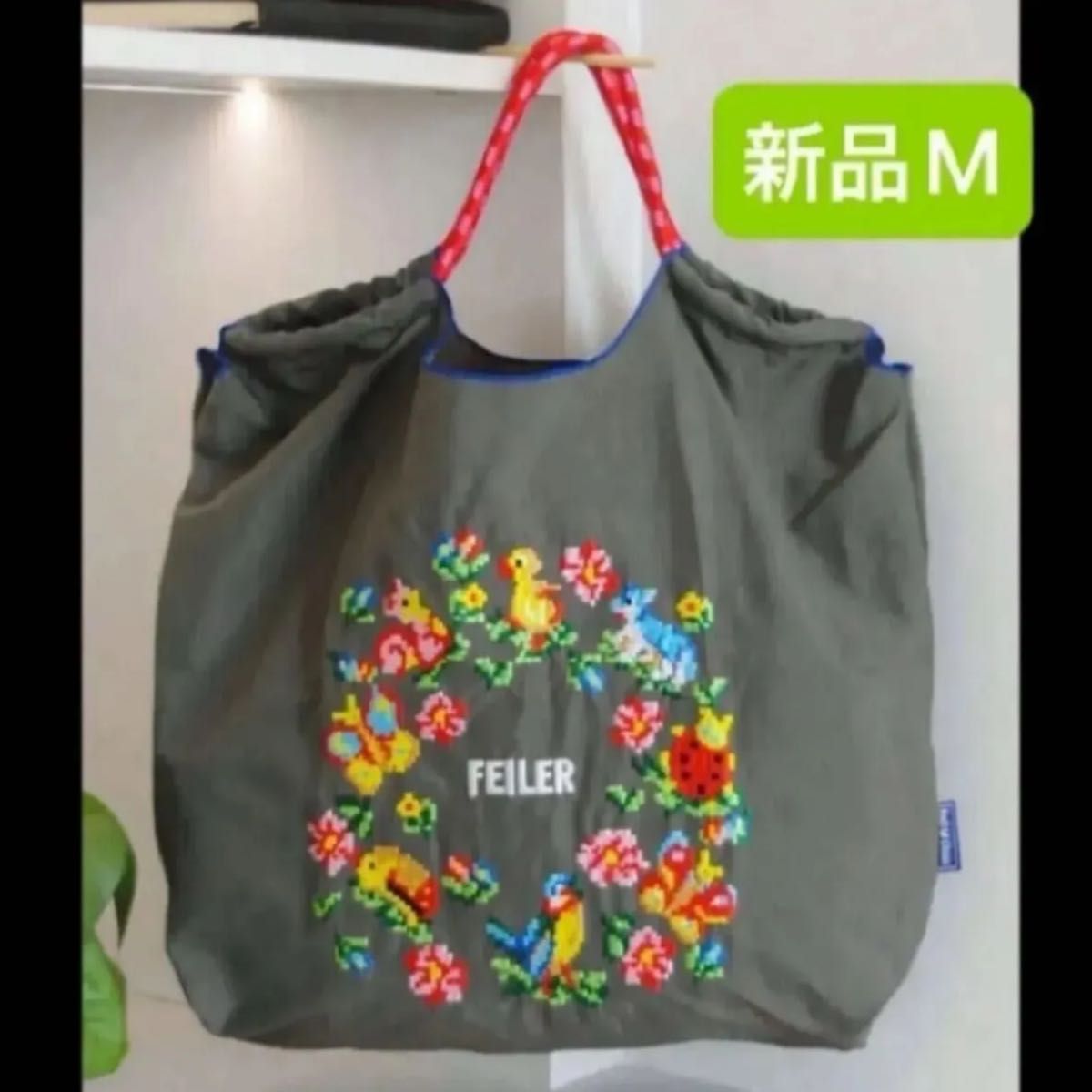 新品 レディース ボールアンドチェーン エコバッグ M フェイラー