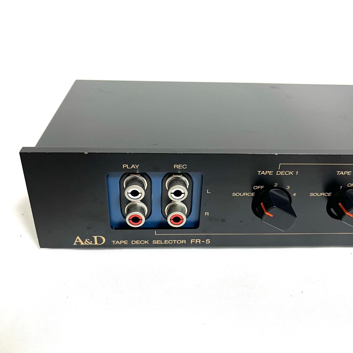 美品】A&D アカイ TAPE DECK SELECTOR テープデッキセレクター FR-5