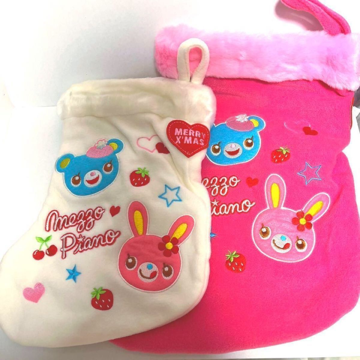 超レア】メゾピアノ クリスマス くつした型収納｜Yahoo!フリマ（旧