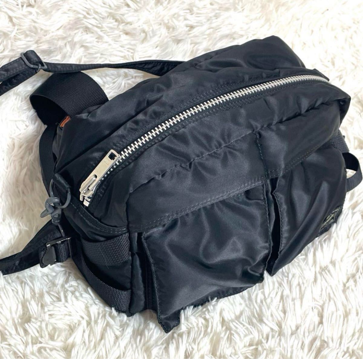 極美品級】 PORTER ポーター タンカー 2way ボディバッグ ウエスト