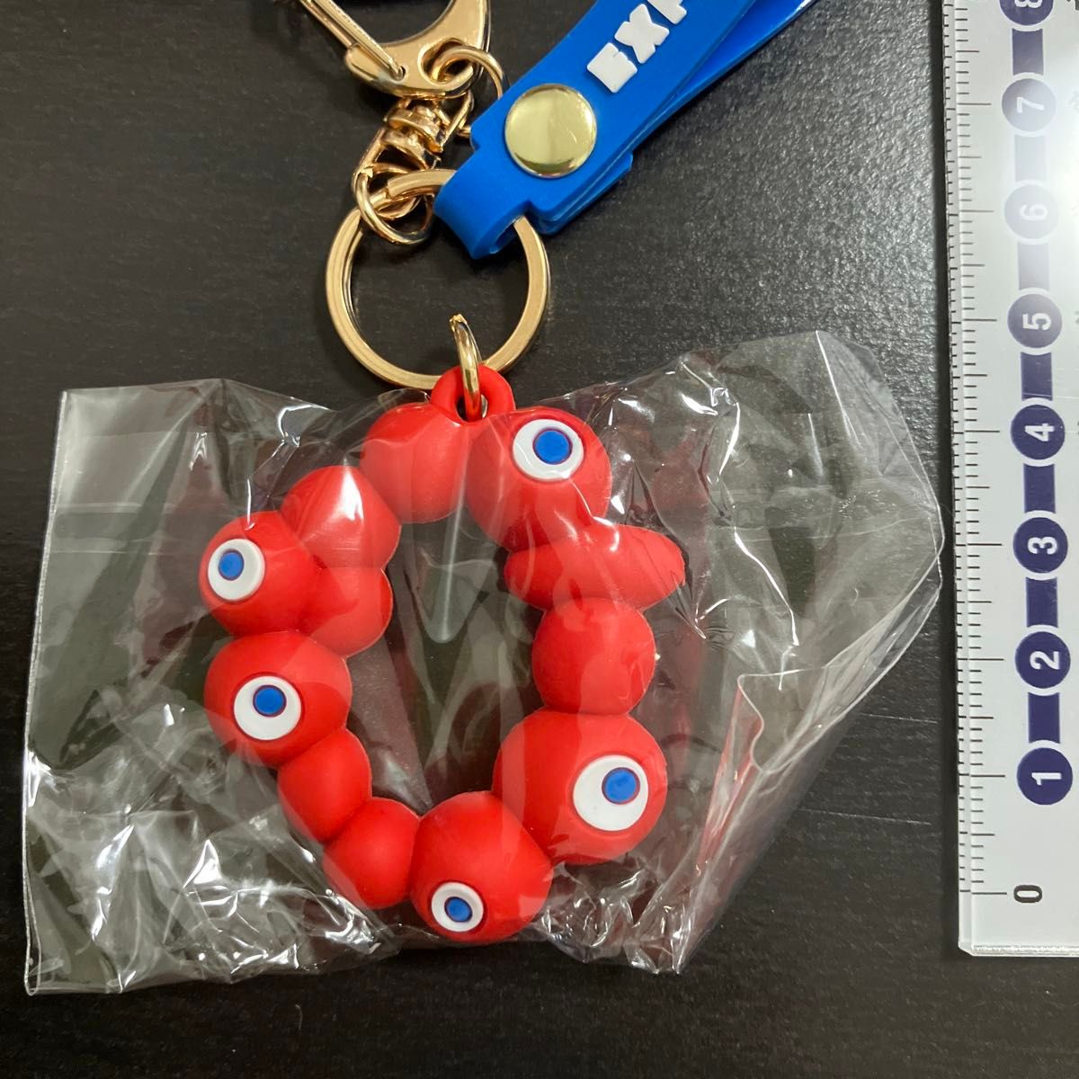 大阪関西万博 ミャクミャク 立体キーホルダー ロゴマーク EXPO2025