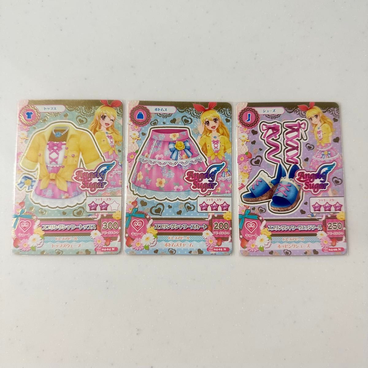 アイカツカード スプリングシャワーコーデ 星宮いちご｜Yahoo!フリマ