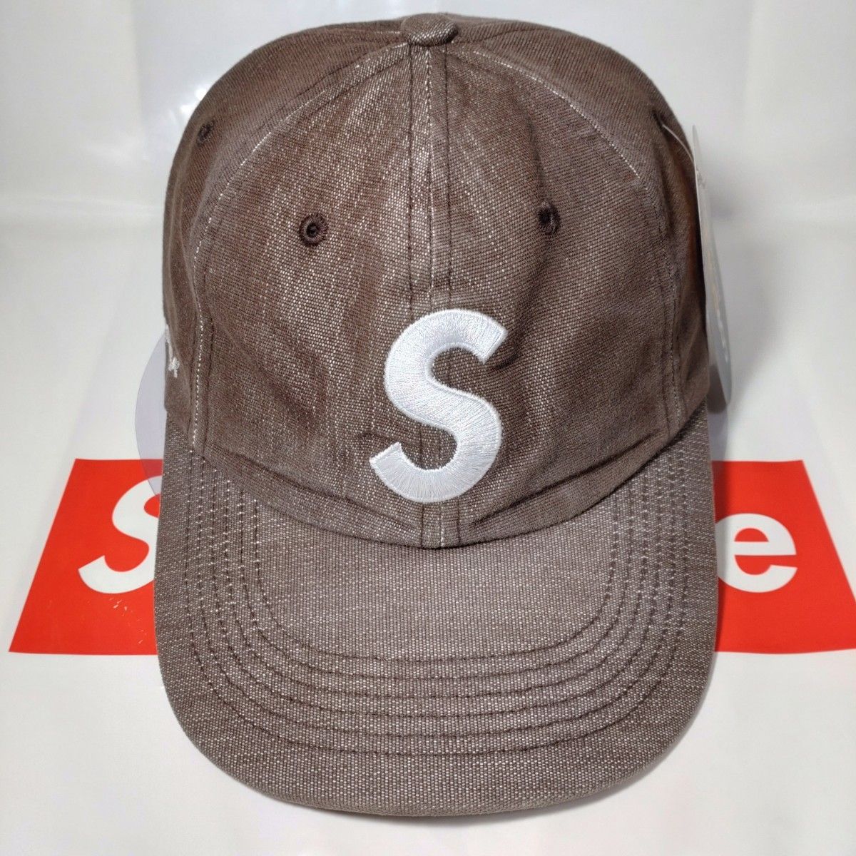 シュプリーム Supreme Cordura Denim S Logo 6-Panel Brown｜Yahoo