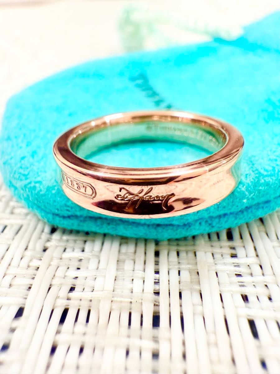 ティファニー ルベドメタル 1837 ナローリング 8号 仕上済 指輪｜Yahoo