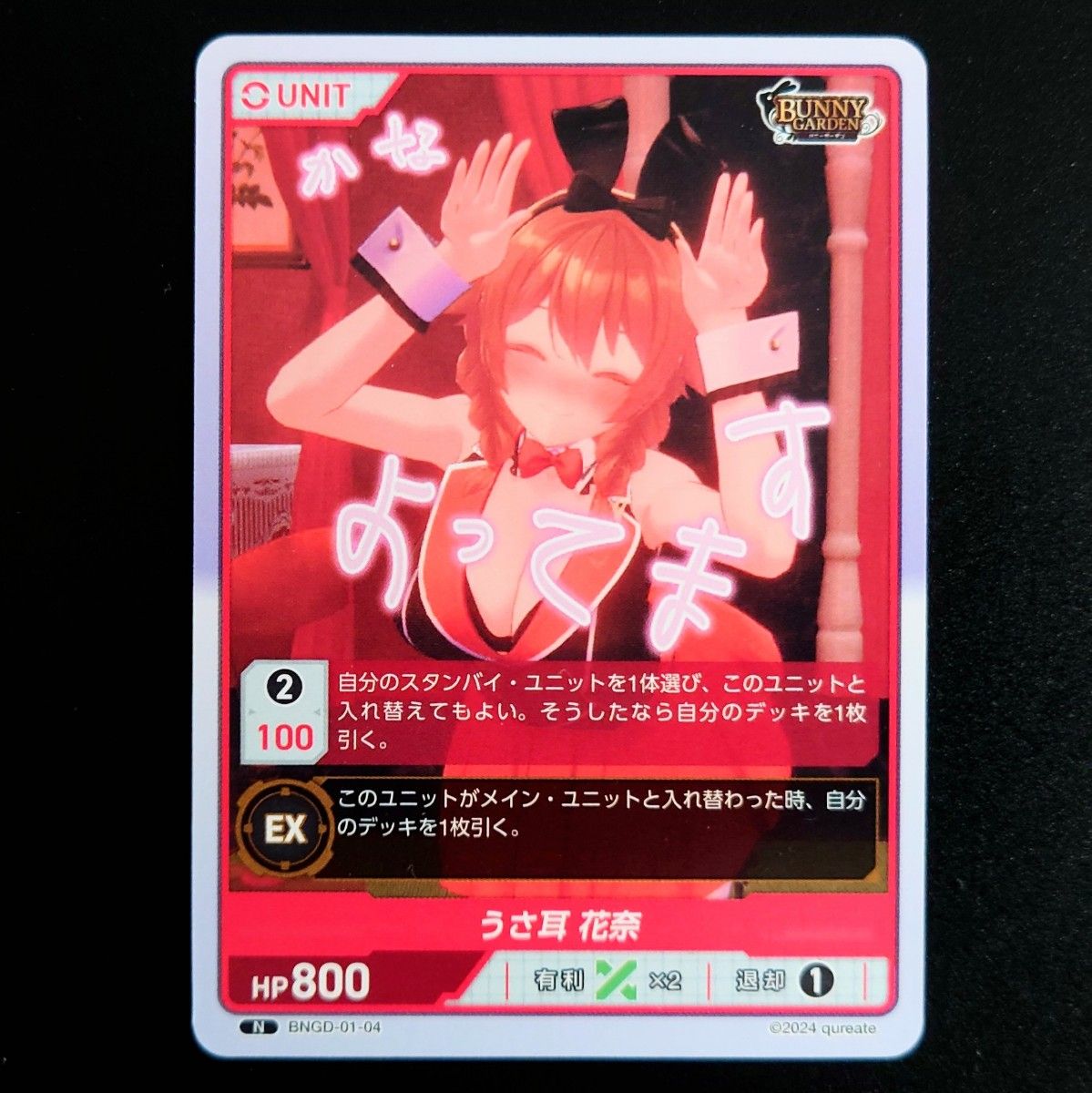 DIVINE CROSS バニーガーデン うさ耳 花奈/凛/美羽香 3枚×2セット