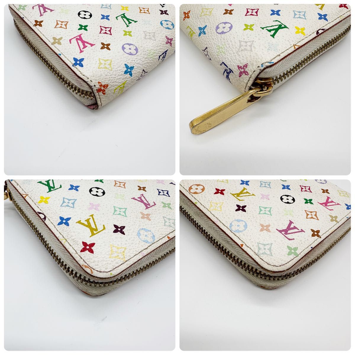 LOUIS VUITTON ルイヴィトン マルチカラー ジッピーウォレット 長財布