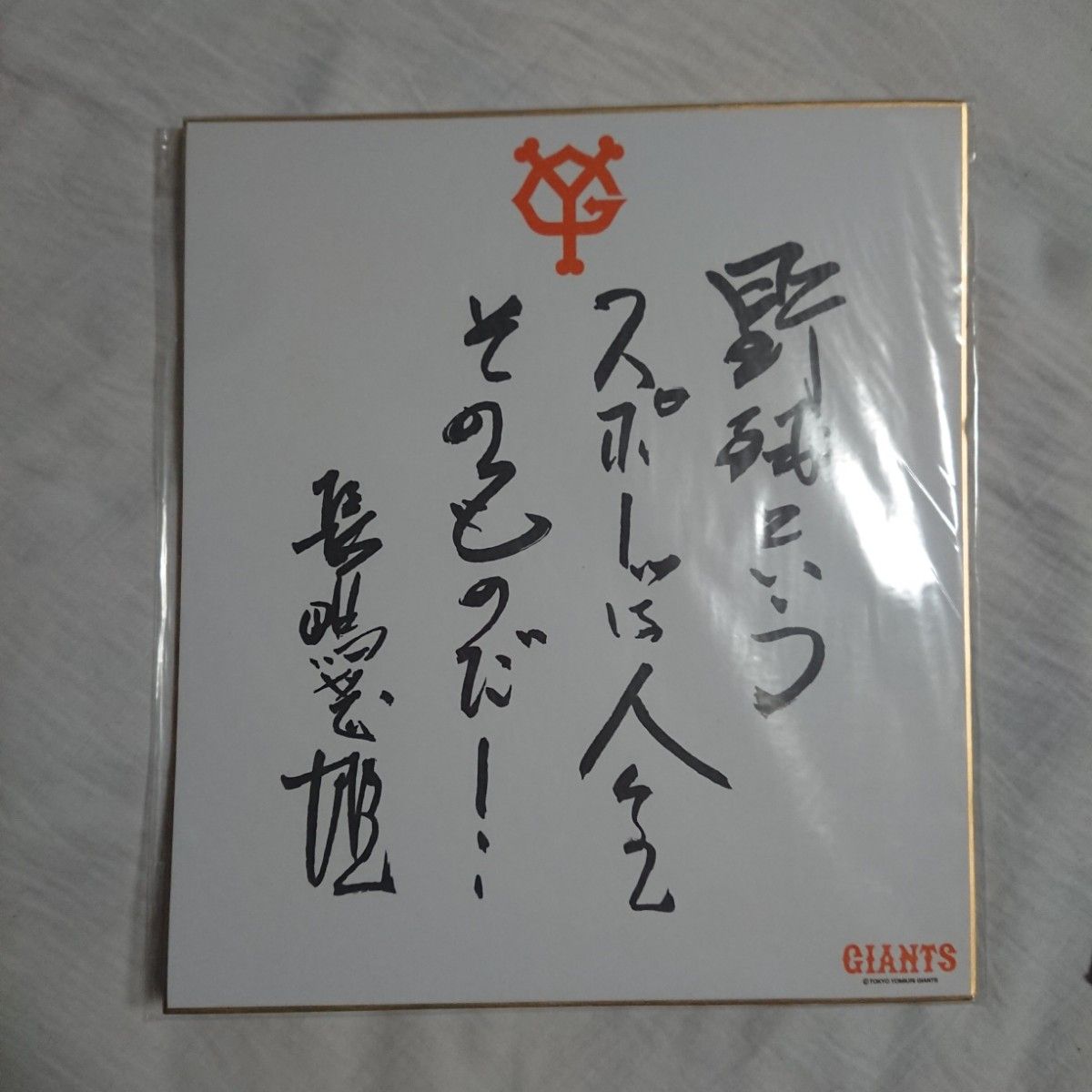 13】東京読売巨人軍/ジャイアンツ/長嶋茂雄 野球というスポーツ人生
