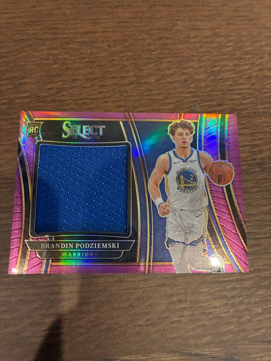 RC】NBAカード Brandin Podziemski ジャージカード patch 99シリ